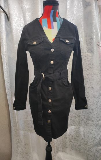 Robe noire jean taille 32