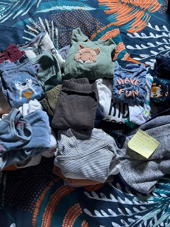 Lot linges bébé 6mois 