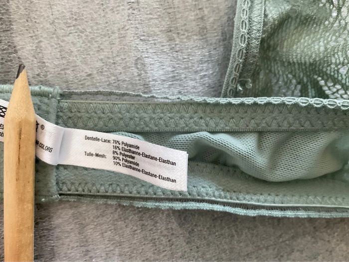 Soutien-gorge vert Rougegorge - photo numéro 8