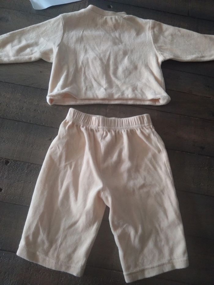 Ensemble pyjama pantalon pull bébé fille ou garçon 9 mois Gémo - photo numéro 4
