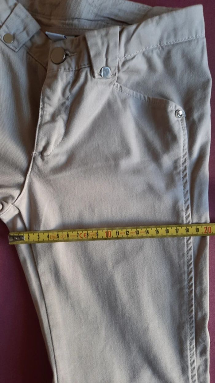Pantacourt beige T. 6 ans Zara - photo numéro 5