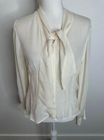 Chemisier blanc crème Antonelle T42 XL