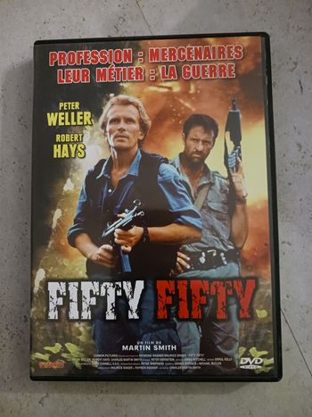DVD Fifty Fifty profession :mercenaires leur métier la guerre