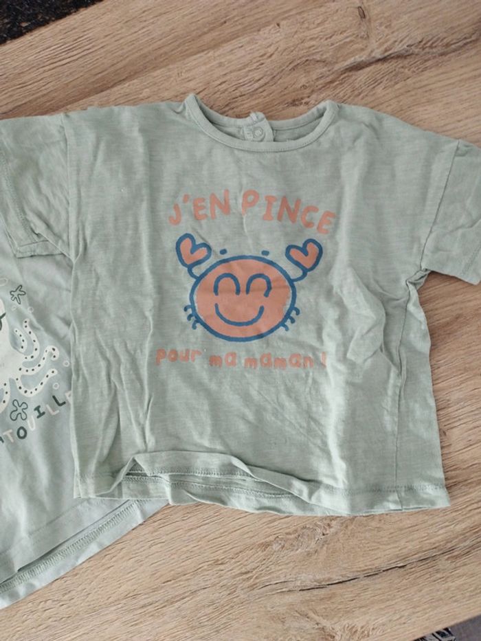 2 t-shirts Vertbaudet - photo numéro 2