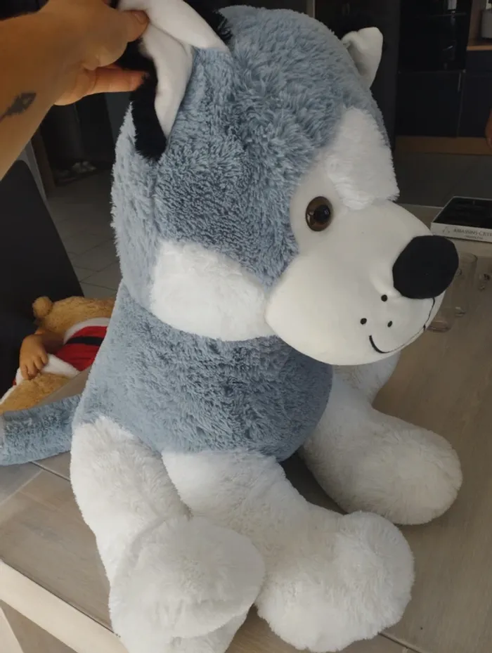 Grande peluche chien - photo numéro 4