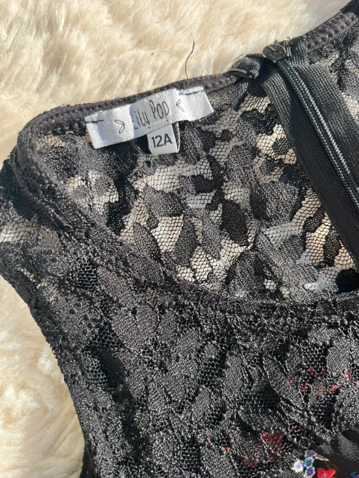 Combi short  floral 12 ans - photo numéro 4
