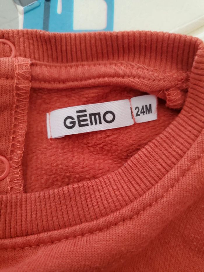 Ensemble gemo 24 mois 86cm pull jogging - photo numéro 3