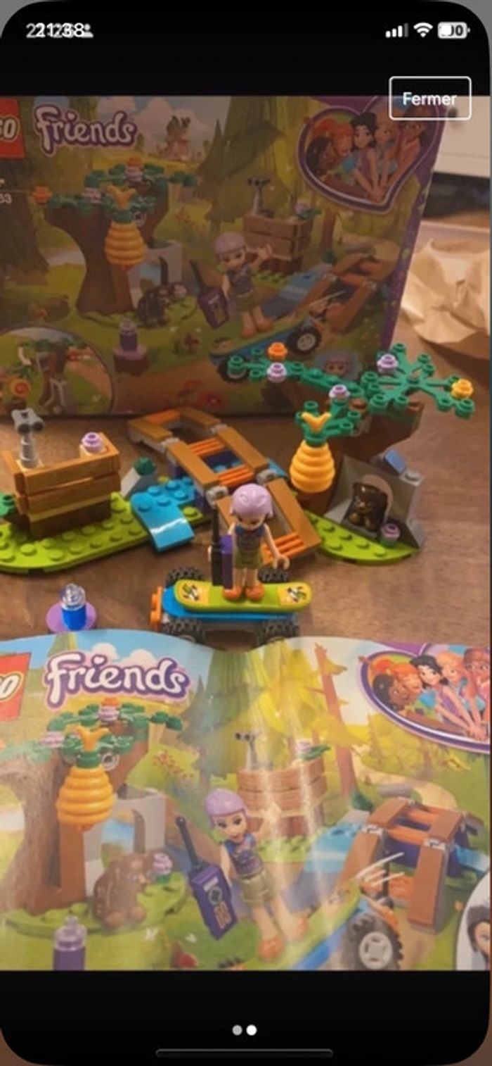 Lego Friends L’aventure dans la forêt de Mia 41363 - photo numéro 2