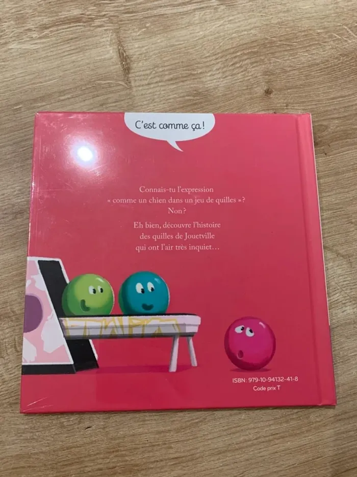 Livre enfant Comme un chien dans un jeu de quilles - photo numéro 2