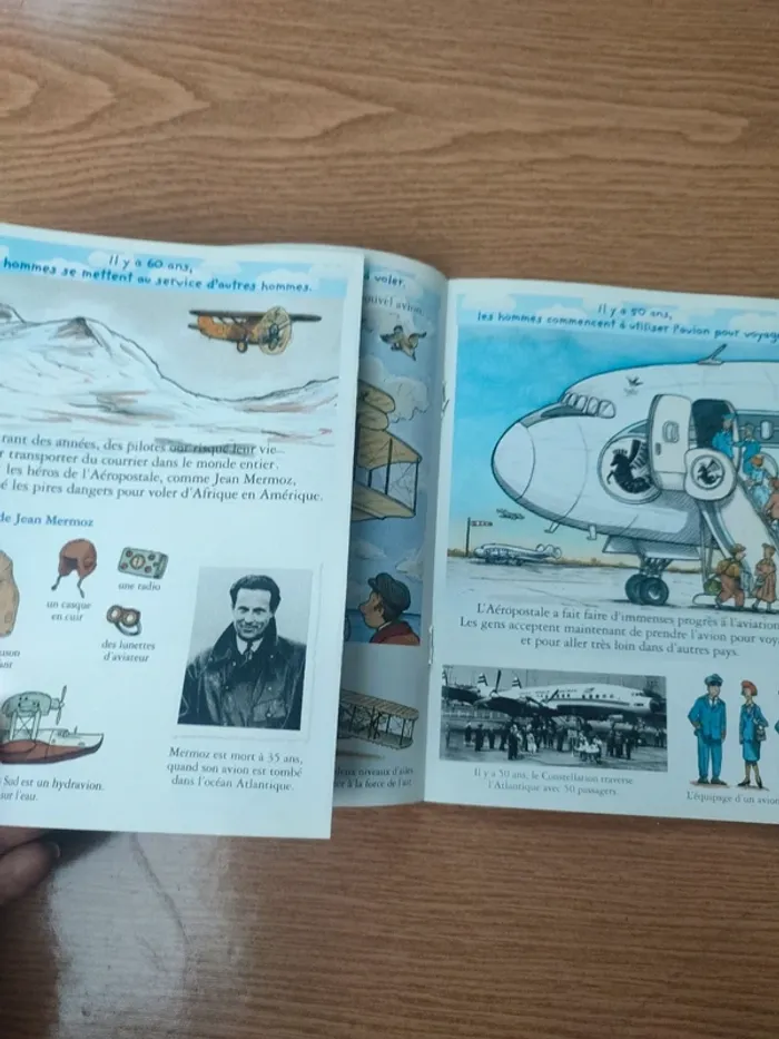 Livre youpi la grande aventure de l'aviation - photo numéro 18