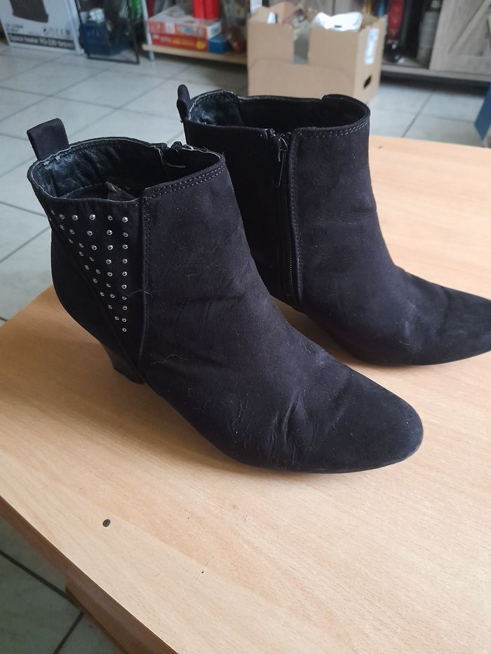 Bottines noir 37