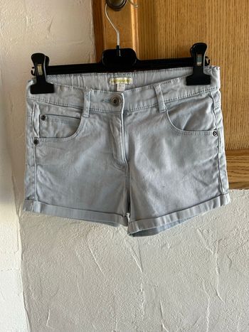 Short bleu Vertbaudet - taille 10 ans