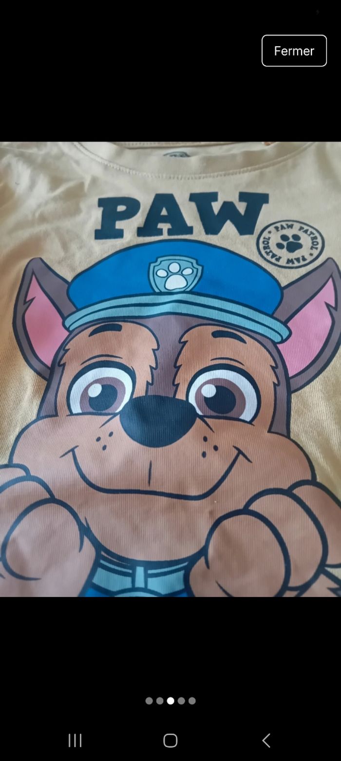 T-shirt manches longues Paw Patrol - photo numéro 3