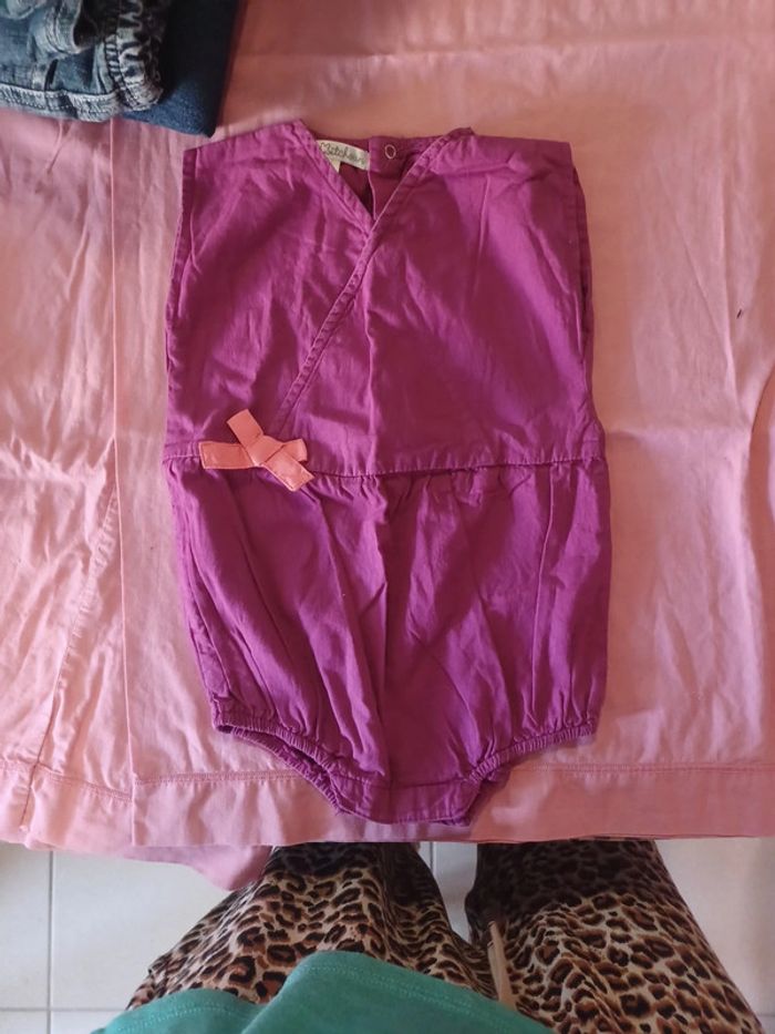 Grenouillère combinaison été bodies