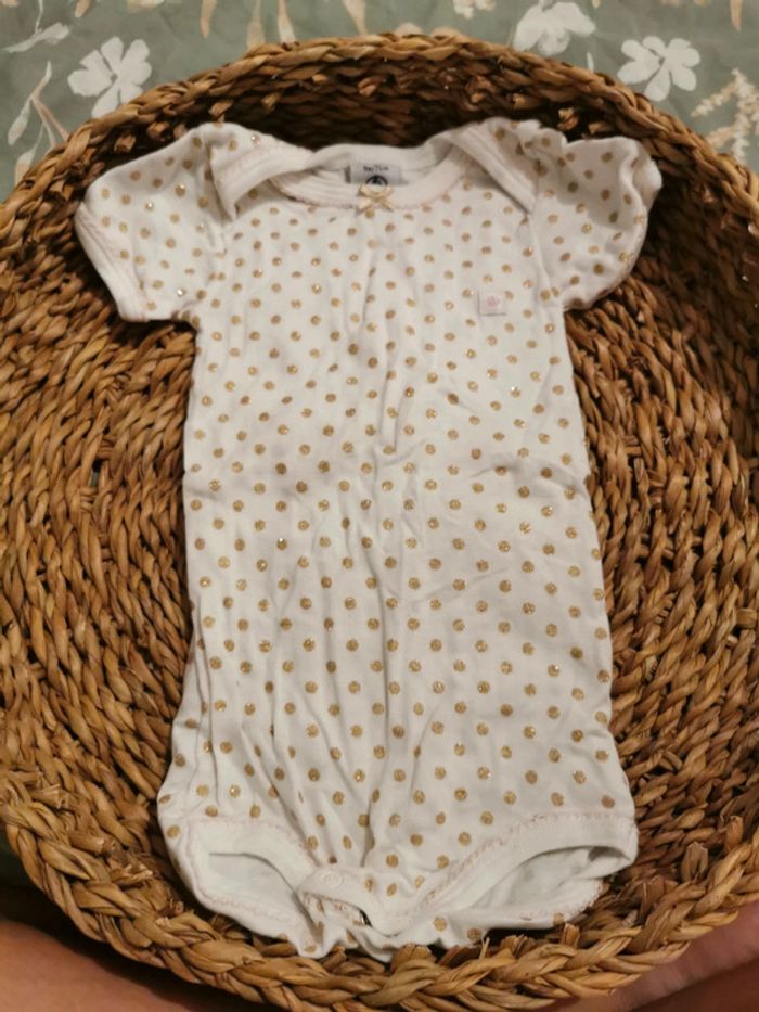 Body manche courte 9 mois petit bateau