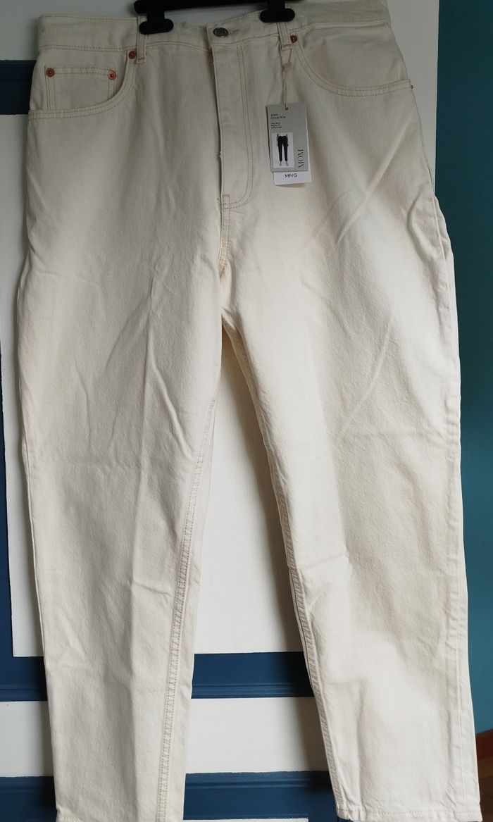 Jeans mom Mango taille haute 46 - photo numéro 5