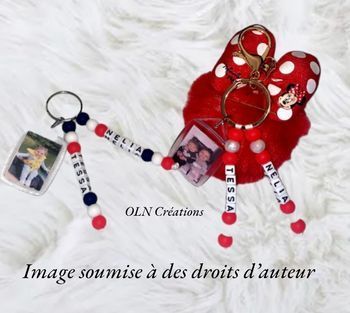 Porte clés ponpon 