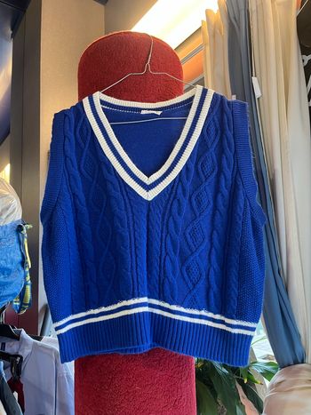 lot de 2 tricot sans manches