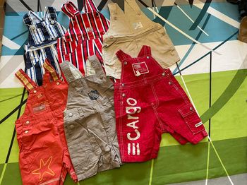 Lot salopettes short