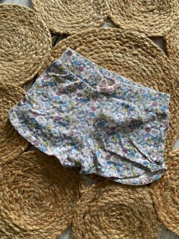 Short fleuri 18 mois