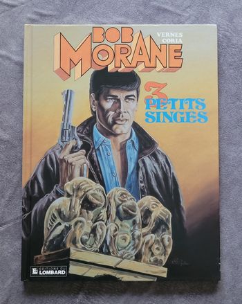 Bob Morane, tome 25 - Trois Petits Singes Coria (Dessins), Henri Vernes (Scénario)
