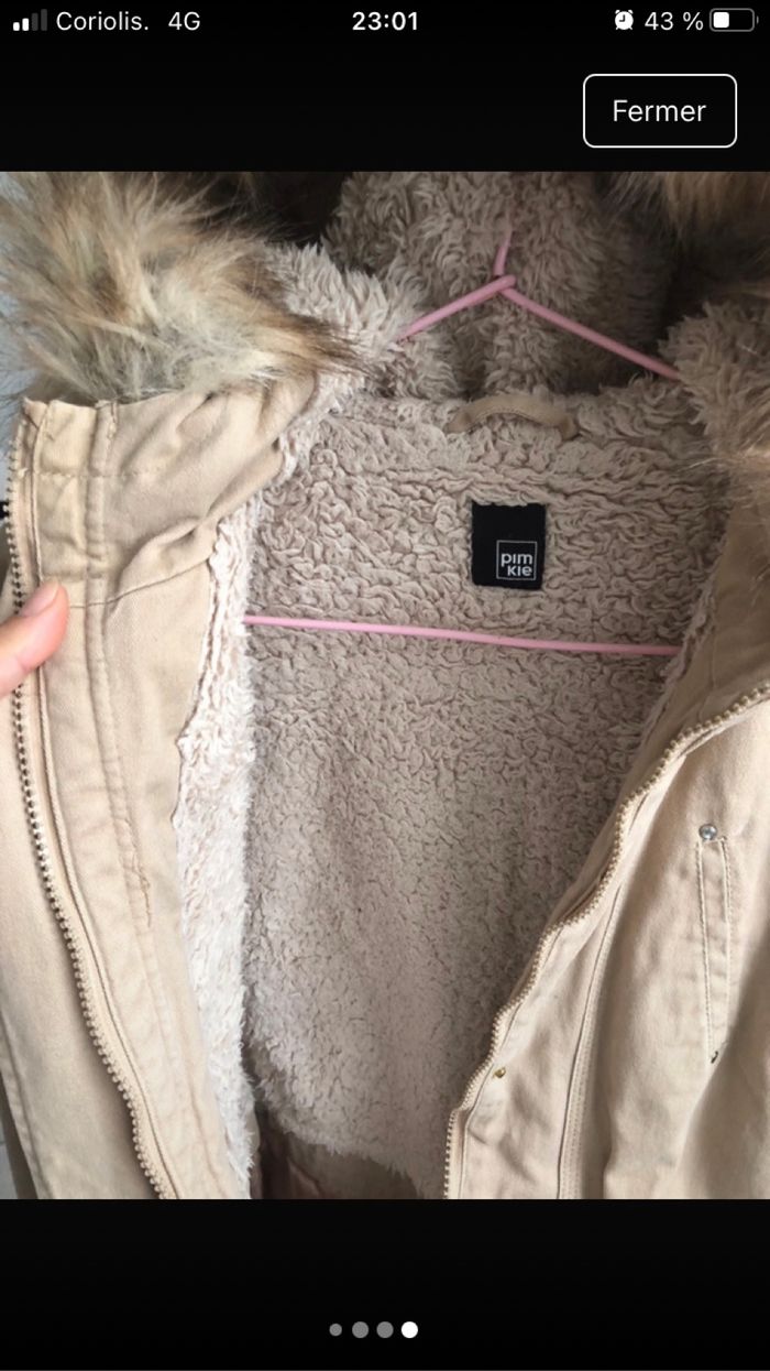 Manteau beige - photo numéro 4