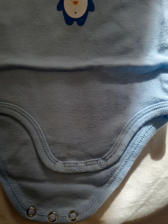 Lot de 3 bodies ML 6 mois Petit Bateau - photo numéro 5