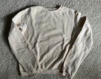 Sweat beige uni H&M taille 14 ans