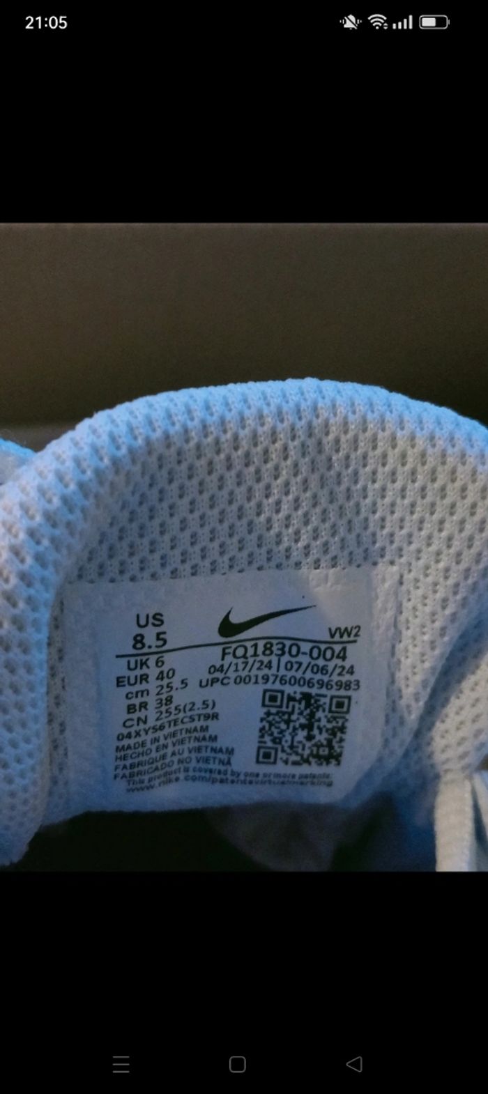 Baskets NIKE NEUVES - photo numéro 7