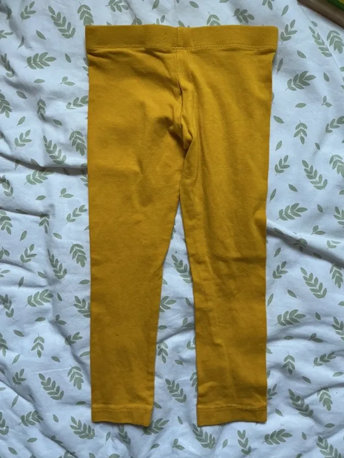 legging long moutarde 3 ans tissaia - photo numéro 7