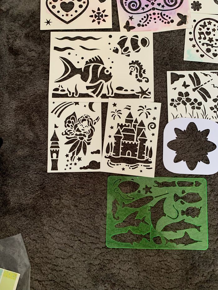 Lot de pochoirs - photo numéro 5