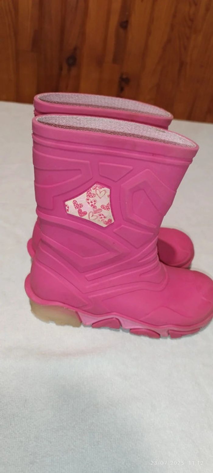 Bottes pluie lumineuses - photo numéro 4
