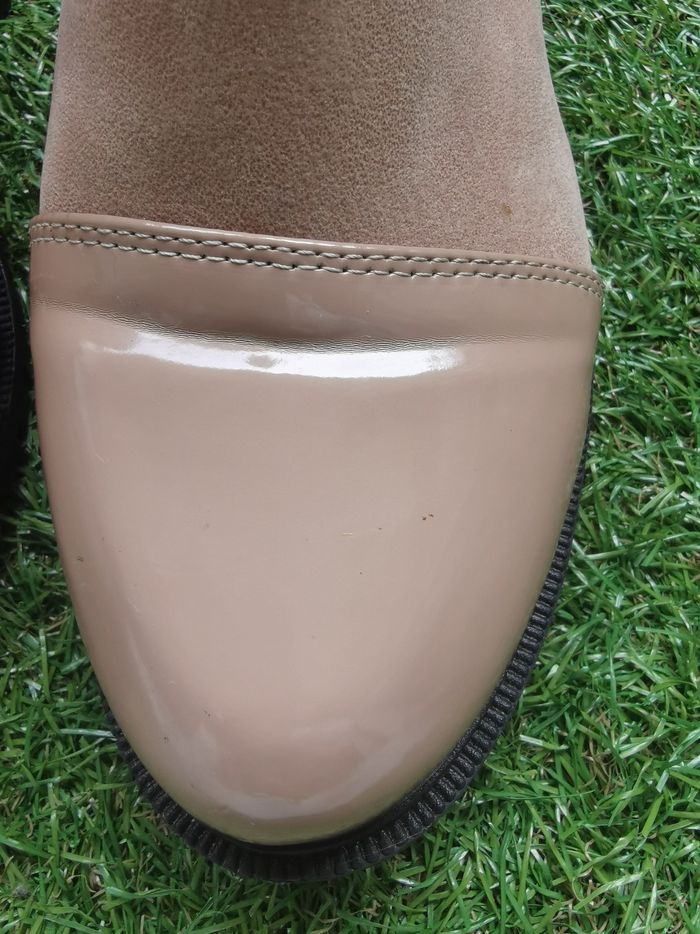 Bottine beige bi-matière P. 37 - photo numéro 4