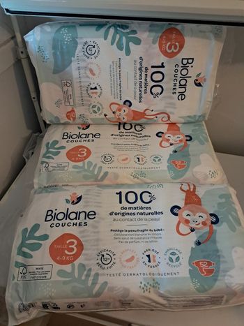 Couche biolane taille 3