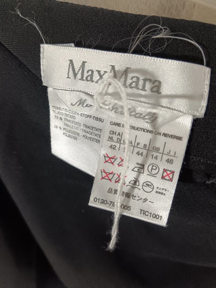 Jupe à volant noire | Max Mara | t. 44 - photo numéro 8
