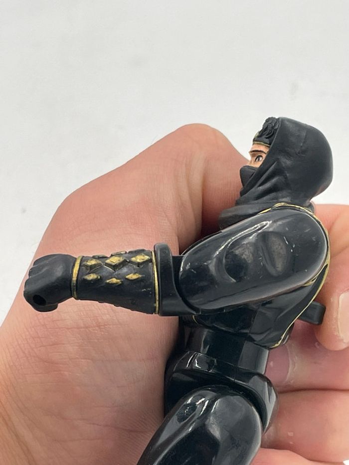 Figurine Power Rangers Mighty Morphin black Ninja Ranger Bandai 1995 - photo numéro 6