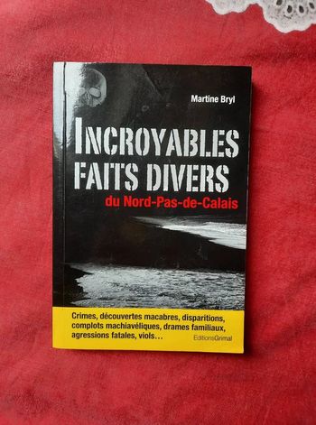 Livre faits divers du Pas de Calais