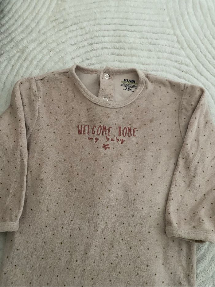 lot 2 pyjamas 24 mois fille kiabi - photo numéro 3