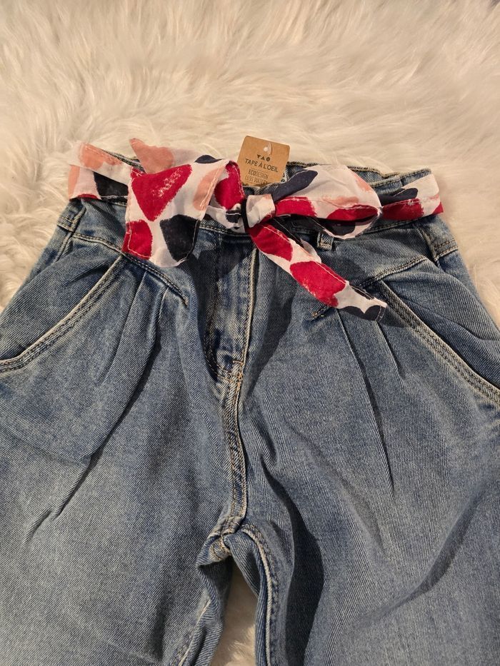 Neuf (non porté) 🏷🤩😍🩷 superbe Jeans MOM 10 ans fille 😍🤩🩷 - photo numéro 5