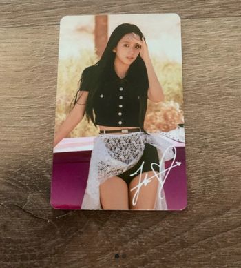 Photo card Jisoo Deadline