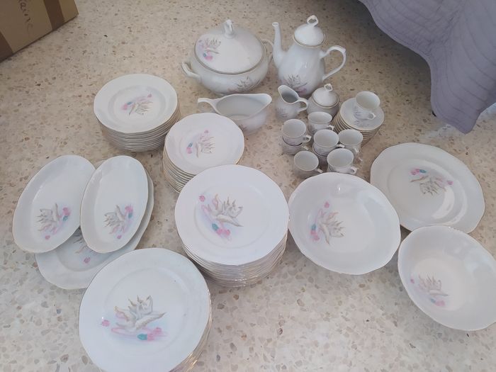 Service vaisselle porcelaine - photo numéro 5