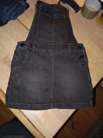 Petite robe en jean noire