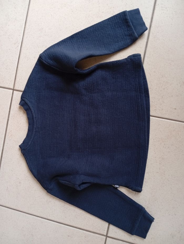 Sweat-shirt manches longues fille 3 ans Okaïdi - photo numéro 2