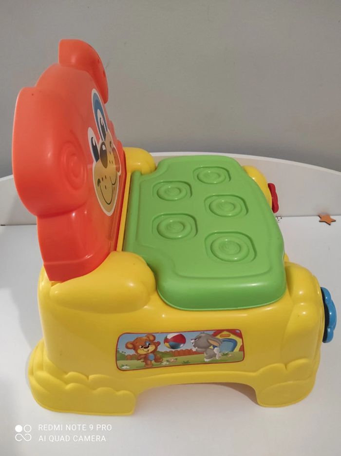 Tabouret coffre enfant en plastique - photo numéro 4