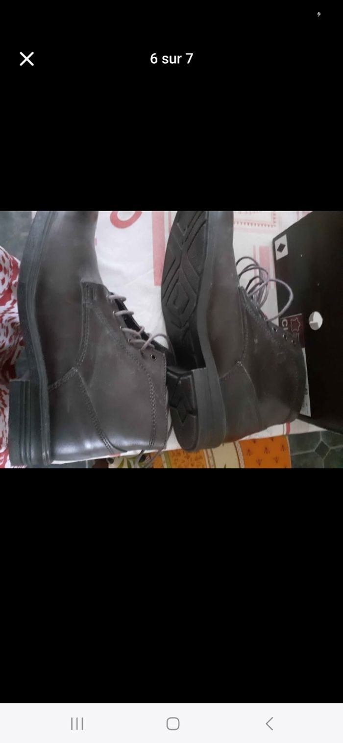 Chaussures cuit pointure 40 neuves - photo numéro 2