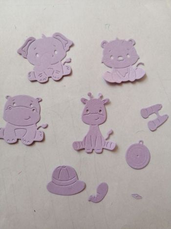 Découpe scrapbooking mauve (K52)