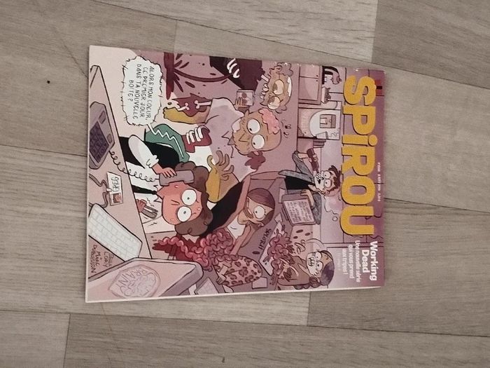 Lot de 10 BD magazines  SPIROU année 2024-25 L087  7600468982 - photo numéro 5
