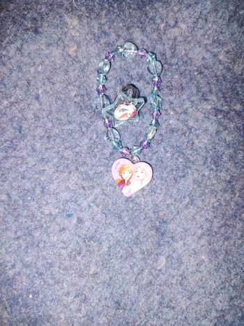 Bracelet + bague reine des neiges