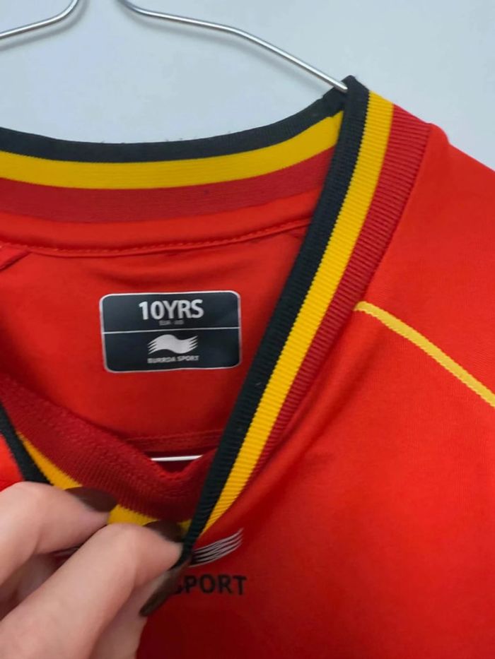 Maillot football Belgique Diables rouges 10 ans parfait état - photo numéro 4