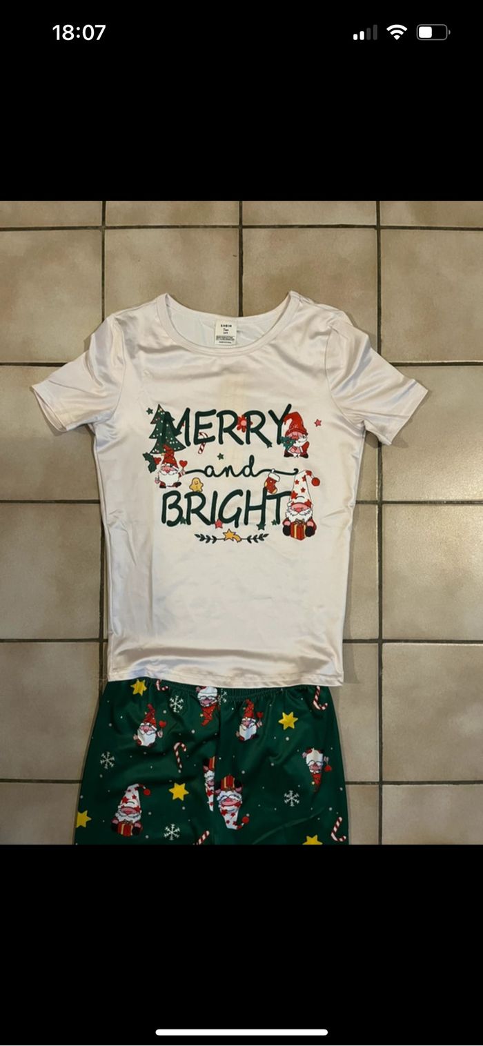 Pyjama enfant Noël 14 ans - photo numéro 3